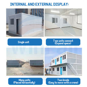 Cartella WinFair prefabbricata casa casa ufficio casa casa a basso costo sito costruzione pieghevole cile contenitore casa per la <span class=keywords><strong>vendita</strong></span> - Product Image 3