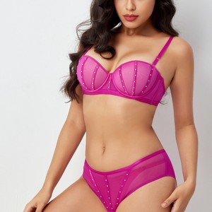 New Arrival <b>Sexy</b> Underwear <b>Set</b> Anti Sag <b>Bra</b> Push up <b>Bra</b> <b>Set</b> - Product Image 3