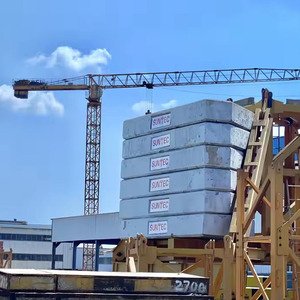 Grues à tour à dessus plat de longueur d'usine Grue à tour à bras long à charge élevée Grue à tour à dessus plat pour des projets de construction - Product Image 4
