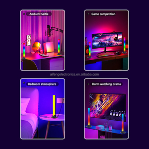 Lampe LED RGB portable à rythme musical, activée par le <span class=keywords><strong>son</strong></span>, <span class=keywords><strong>barre</strong></span> d'ambiance 3D pour voiture, maison, bureau, fête, DJ, décoration <span class=keywords><strong>de</strong></span> bar - Product Image 5