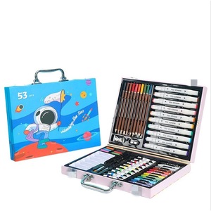 Set de Dibujo para Niños Sweet Dreams, 53 Piezas, Materiales de Arte, Acuarelas, Lápices, Marcadores, Pinturas, Regalo para Niños - Product Image 2