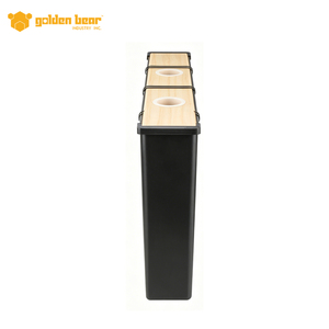 Alimentador de Colmena Golden Bear de 6.5L, Bandeja de Alimentación de PP Negro para Apicultura - Product Image 3