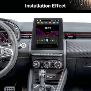 Autoradio multimédia Android pour <span class=keywords><strong>Renault</strong></span> <span class=keywords><strong>Clio</strong></span> <span class=keywords><strong>5</strong></span> 2019-2021, écran vertical HD 9,7 pouces, lecteur stéréo de voiture, GPS, BT, WiFi, Carplay - Product Image 2