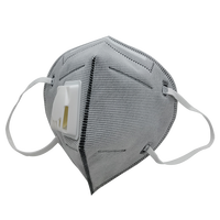 Masque en carbone XPRO KN95 avec valve, respirateur de protection individuelle professionnel, vente en gros auprès du fabricant chinois