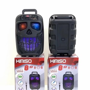 <span class=keywords><strong>Altavoz</strong></span> Portátil para Exteriores de Alta Potencia <span class=keywords><strong>KIMISO</strong></span> QS-1803, BT 5.0, Micrófono Incorporado, Control Remoto, Batería de 1000-2000 mAh para Karaoke - Product Image 5