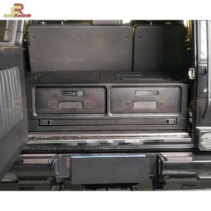 Caja de Almacenamiento Metálica para Maletero, Compatible con Mercedes Benz Clase G W465 G63 G500 G550 2025, Organizador con Cajón y Mesa Plegable para Interior - Product Image 6