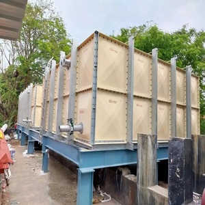 Solutions modulaires personnalisables de stockage de l'eau GRP et FRP carrés avec conception étanche - Product Image 1