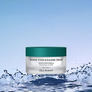 Crème de visage coréenne Azulene Stem Formula pour la réparation de la barrière de la peau sèche sensible et le soulagement de la rétention d'humidité - Product Image 4