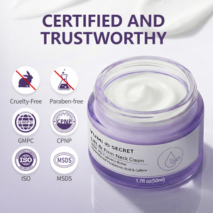 Großhandel 50ml Bio-Halscreme: Anti-Falten, Anti-Aging, Aufhellend, Feuchtigkeitsspendend, Private Label, Straffend und Lifting-Effekt - Product Image 2