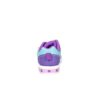 Scarpe da ginnastica Disney Frozen per ragazze, bianche e viola, con chiusura in velcro, scarpe casual - Product Image 4