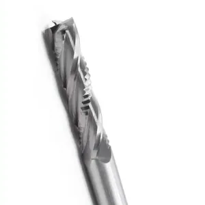 2024 single flute end mills tisin coating durable and sharp hard metal CNC end mills