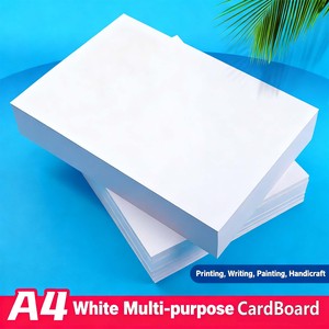 <span class=keywords><strong>Papier</strong></span> cartonné en pâte de bois recyclable <span class=keywords><strong>blanc</strong></span> A4/A3 160-300 g/m² Épais pour le <span class=keywords><strong>dessin</strong></span>/l'impression/l'artisanat/le bricolage/les projets artistiques Utilisation au bureau Mandik - Product Image 4