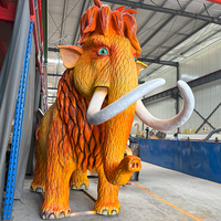 Modèles d'animaux animatroniques électriques réalistes pour parcs d'attractions