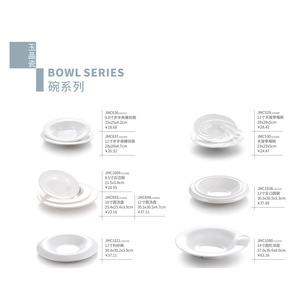 A8 <b>Melamine</b> Imitation Porcelain Hot Pot Restaurant Buffet Large Soup Rice <b>Plate</b>, Potted Vegetable <b>Plate</b>, Deep <b>Plate</b>, Chinese - Product Image 5