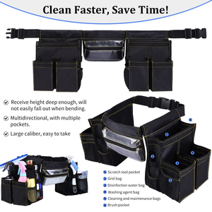 Sac de ceinture porte-outils portable pour nettoyage de vitres et travaux ménagers - Product Image 5