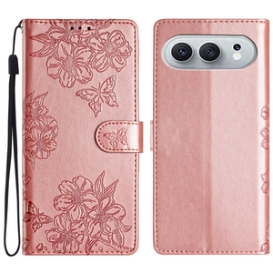 เคสหนังมีกระเป๋าเงินลายดอกไม้เชอร์รี่สำหรับ Honor 600 Lite X8D 500 Pro X6B PLUS Magic 8 Play 10 4G ฝาพับได้มีช่องเสียบการ์ด X9D X5C - Product Image 2