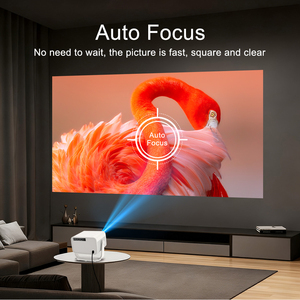 Proyector Inteligente LED P20 GTV 1080P 2026, Sistema Operativo Android, Amlogic S905Y4, 500 ANSI Lúmenes, WiFi Dual, Altavoz Integrado, Portátil para <span class=keywords><strong>el</strong></span> <span class=keywords><strong>Hogar</strong></span> - Product Image 3