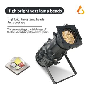 Iluminación Profesional para Escenarios de Guangzhou, Luz Elipsoidal de 200w, Luz de Perfil con Zoom DMX LED - Product Image 3