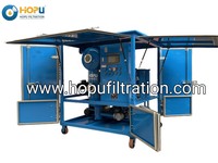 Nouvel équipement de purification d'huile transformateur mobile FR3 HOPU 8 gallons triphasé 380V Garantie 5 ans