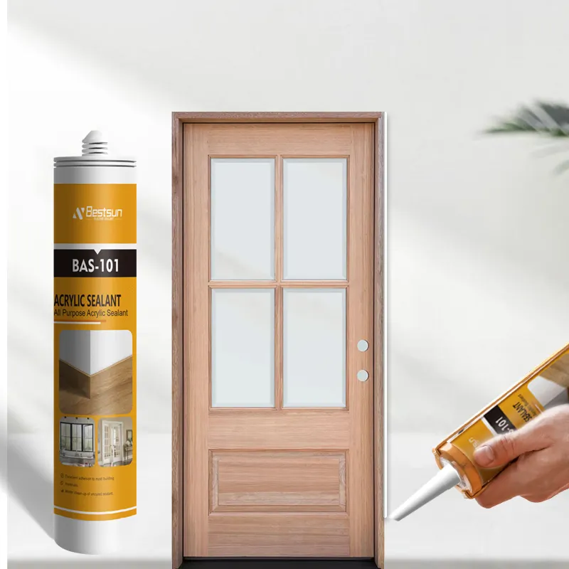 Mục đích chung xây dựng Xúc Xích nước dựa trên caulking Sealant cho cửa sổ và cửa ra vào Acrylic khoảng cách phụ