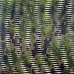 Tela de <span class=keywords><strong>malla</strong></span> de camuflaje con estampado de poliéster <span class=keywords><strong>100</strong></span>%, protección táctica transpirable para exteriores para caza, red para cubrir cara y cuello - Product Image 2