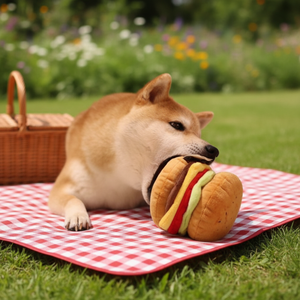 <span class=keywords><strong>HELLOMOON</strong></span> Jouets à mâcher en peluche de luxe pour chiens et chiots, avec des sons de grincement et de couinement - Formes multiples - Product Image 3