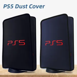 Capa protetora para playstation 5, case protetor, a prova de poeira, lavável, acessórios para ps5