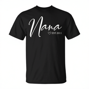 Camiseta Nana Est 2011 de manga corta con cuello redondo, unisex, para adultos, reuniones familiares, regalo de fiesta - Product Image 2