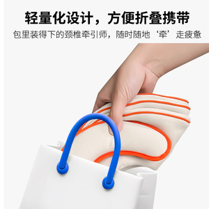 อุปกรณ์ดึงคอแบบเป่าลม ยี่ห้อหลัวไม  แบบใช้มือบีบ  สำหรับการรักษาอาการปวดคอ  ระดับทางการแพทย์ - Product Image 3
