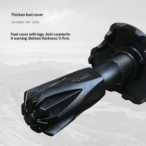 Bâton <span class=keywords><strong>de</strong></span> randonnée pliable et rétractable en fibre <span class=keywords><strong>de</strong></span> carbone à cinq sections, léger et innovant, pour la randonnée et le <span class=keywords><strong>ski</strong></span> en plein air - Product Image 3