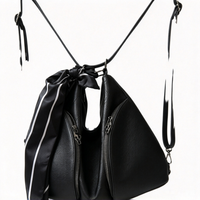Sac à main bandoulière décontracté en cuir PU de style bohème pour femme, avec fermeture éclair, doublure en polyester, portable pour l'extérieur