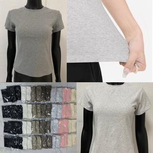 T-Shirt Estive in Cotone per Donna con Logo Personalizzato, Magliette Y2K, Top Crop per Donne - Product Image 5