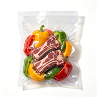 Bolsa de Plástico al Vacío Apta para Microondas, Tamaño Personalizable, Impresión por Grabado, para Alimentos Congelados, Mariscos, Agricultura, Harina, Huevo, Fertilizantes, Arroz