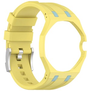 Nouveauté : Bracelet en silicone + boîtier en plastique pour <span class=keywords><strong>Swatch</strong></span> - Royal avec boîtier 2 en 1, bracelet de <span class=keywords><strong>montre</strong></span> et pendentif - Product Image 6