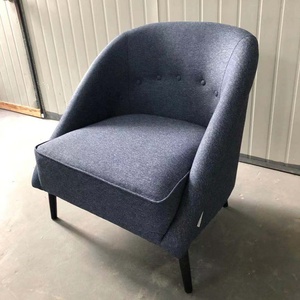 Sillón de Salón Moderno, Tapizado en Tela, con Respaldo, para Restaurantes y Bares - Product Image 2