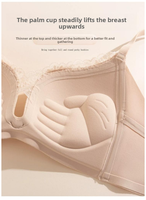 Soutien-gorge push-up sexy en dentelle, style Pure Desire, sans armatures, effet rassembleur, anti-affaissement, soutien supérieur, lingerie, vente en gros d'usine