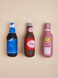 Giocattolo <span class=keywords><strong>di</strong></span> Peluche a Forma <span class=keywords><strong>di</strong></span> Bottiglia <span class=keywords><strong>di</strong></span> Birra per Animali Domestici, Giocattolo da Masticare con Carta Sfrigolante e Suono BB per la Pulizia dei Denti, Giocattolo Interattivo per Cuccioli, Personalizzabile - Product Image 5