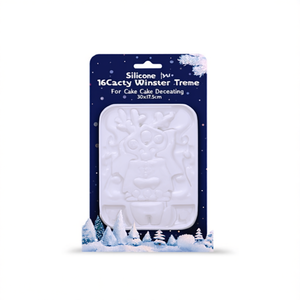 Molde de silicona para bombones 16P Winter Choco (30x17,5cm) 26 198 77 0065 - Product Image 3