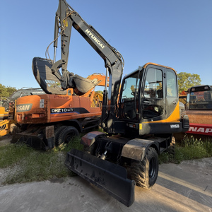 Excavatrices utilisées de haute qualité HYUNDAI HW60 de HYUNDAI HW60 de 6 tonnes excavatrice utilisée hydraulique à vendre - Product Image 3