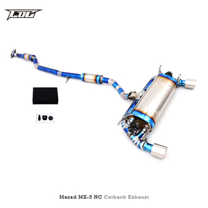 Tubos de escape de coche de salida de fábrica para <span class=keywords><strong>Mazda</strong></span> <span class=keywords><strong>MX5</strong></span> NC 2,0 2009-2014 sistema de escape Catback de titanio silenciador de escape de coche deportivo - Product Image 2