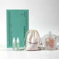 Parfum de maison de luxe personnalisé pierre de cristal naturel désodorisant diffuseur d'huiles essentielles coffret cadeau