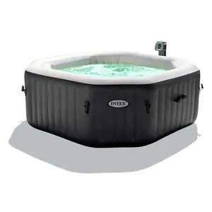Intex 28462 şişme masaj isıtmalı kabarcık havuzu JET kabarcık DELUXE açık Spa yüzme havuzu Spa küvet seti