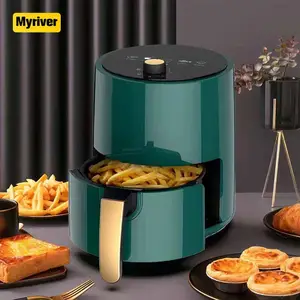 Myriver In Stock Nonstick Basket 4.5L Air Cooker Fryer Kitchen Appliances Hot Air Fryer With Timer