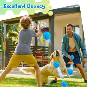 Juguete de Goma Indestructible, Moderno y Realista para Perros, Interactivo, con Forma de Panal, Resistente al Agua, con Sonido, para Limpiar los Dientes - Product Image 3