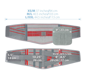 Lordos stütz gürtel Lumbosakrale Rückens tütze Ergonomisches Design und atmungsaktives Material - Product Image 4