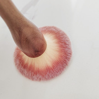 Ensemble de pinceaux de maquillage professionnels en poils de chèvre, personnalisables pour grossistes, avec marque privée
