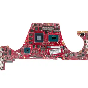 KEFU नोटबुक Mainboard के लिए GX501G ASUS रोग Zephyrus GX501 GX501GI लैपटॉप मदरबोर्ड I7 8th जनरल 8G-RAM GTX1080-8G मुख्य बोर्ड