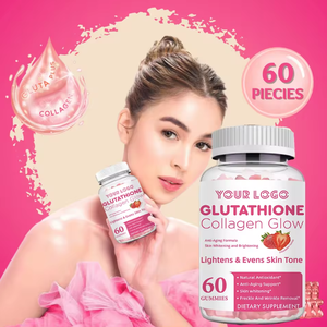 Suplemento de Glutationa e Colágeno para Clareamento da Pele, Fórmula <span class=keywords><strong>Anti</strong></span>-Envelhecimento em Gomas, Melhor Vendedor - Product Image 5