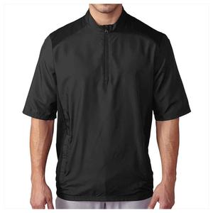 Custom High Quality Men's Lightweight Windproof Half Zip <strong>Short</strong> <strong>Sleeve</strong> Quarter Zip <strong>Golf</strong> Wind <strong>Jacket</strong> - Product Image 4