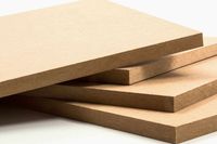 Panneau de mélamine MDF 1220x2440mm 18mm E1, panneau de fibres à densité moyenne pour meubles et armoires